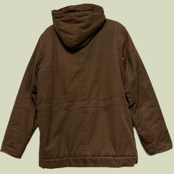 AMERICAN EAGLE Faux Fur Lined Men’s Jacket with Hood - Picture 2 of 7